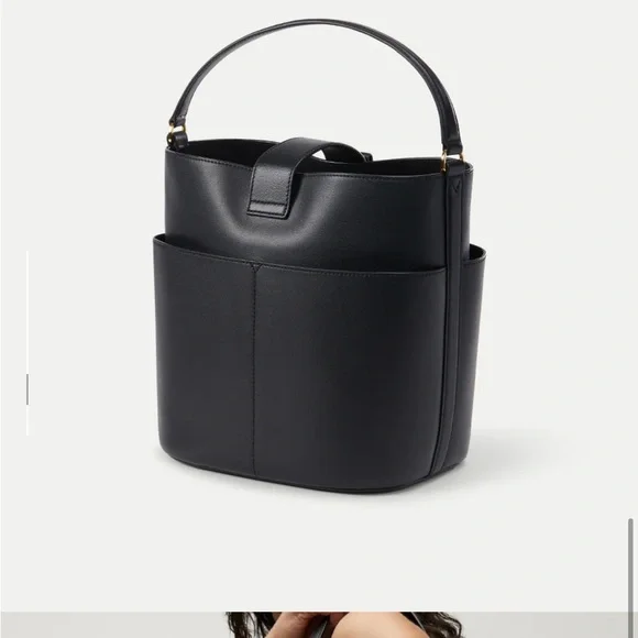 NWT Veronica Beard Large Crest Bucket Bag - Picture 6 of 8